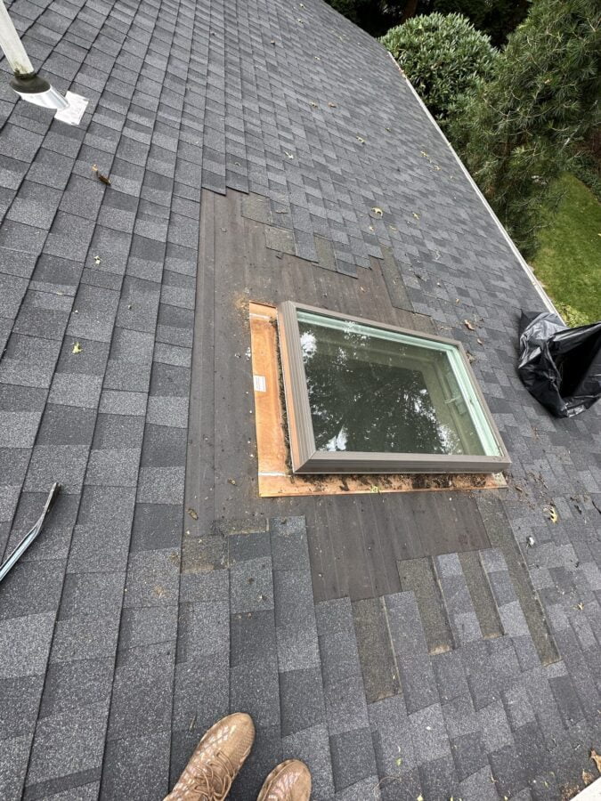 Skylight Flashing Repair in Southampton NY 11968