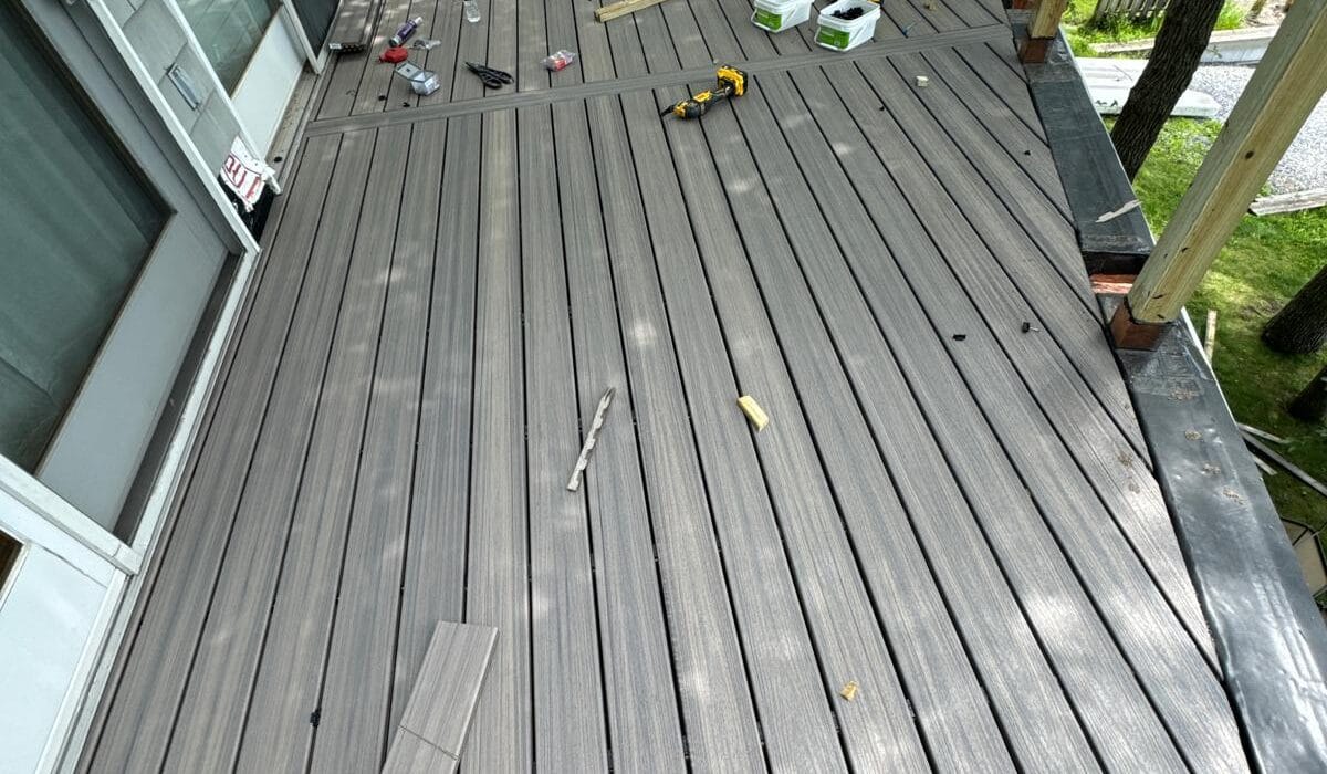 Deck Replacement in Fishers Island