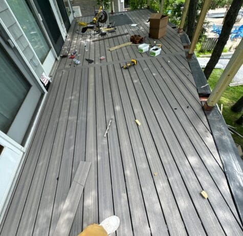 Deck Replacement in Fishers Island