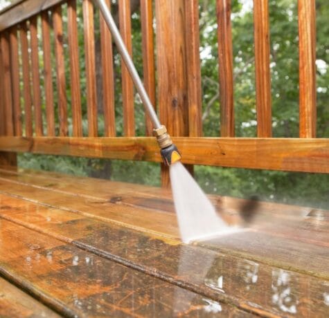 Deck Power Washing in Orient