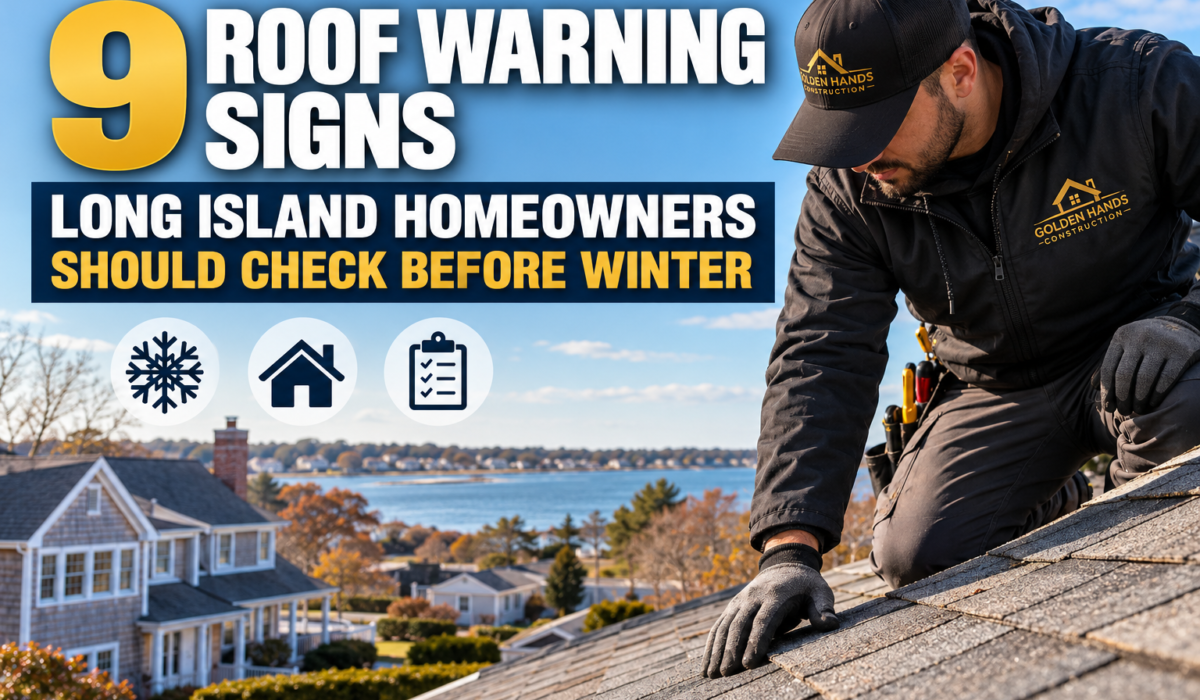 9 Roof Warning Signs to Check Before Winter on Long Island
