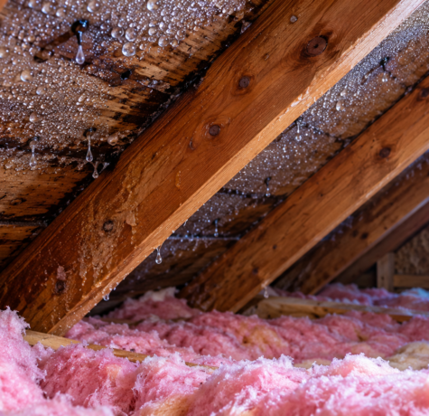 Attic Condensation vs. Roof Leak on Long Island: How to Tell the Difference Finding water in your attic does not always mean your roof is leaking. During colder Long Island weather, attic condensation can look very similar to a roof leak. Wet roof decking, damp insulation, dripping nails, water stains, and moisture around rafters can all make a homeowner assume rain or snow is entering through the roof. Sometimes that is exactly what is happening. Other times, warm humid air from inside the house is reaching a cold attic and turning into moisture. Knowing the difference between attic condensation and a roof leak is important because the correct repair depends on what is actually causing the water. What Causes Attic Condensation? Condensation forms when warm, moisture-filled air reaches a cold surface. During winter, the air inside your house is usually warmer than the attic. Moisture from showers, cooking, laundry, humidifiers, and normal household activity can travel upward. If warm air enters a cold attic, it may come into contact with cold roofing nails, rafters, sheathing, or other surfaces. The moisture in the air can then turn into water droplets. This can leave the attic looking as though rain has entered through the roof even when the roofing material itself is not leaking. What Does Attic Condensation Look Like? One clue is how widespread the moisture appears. A roof leak commonly affects a more specific section of the roof. Condensation can sometimes appear across a much larger attic area. You may notice water droplets on roofing nails, dampness across several sections of roof decking, frost on the underside of the roof during very cold weather, wet insulation, or moisture around rafters. Another clue is timing. If attic moisture appears during extremely cold weather even when it has not recently rained, condensation becomes a stronger possibility. What Does a Roof Leak Look Like? A true roof leak usually begins when outside water finds a path through the roofing system. Possible entry points include damaged shingles, failed flashing, skylights, chimney flashing, roof valleys, vents, or penetrations. Golden Hands already provides dedicated roof flashing services on Long Island because flashing protects many of these vulnerable roof intersections. A roof leak may appear as a concentrated stain, wet trail, dripping point, or damaged section of insulation. However, water can travel along the roof deck before dripping. That means the visible stain may not be directly below the actual leak. The Weather Can Give You an Important Clue Pay attention to when the moisture appears. If water shows up shortly after heavy rain, melting snow, or wind-driven storms, a roofing leak becomes more likely. If moisture develops during long periods of cold weather without precipitation, attic condensation may be responsible. Problems can also overlap. For example, a home may have poor attic ventilation and a small flashing leak at the same time. This is why diagnosing moisture based only on one ceiling stain can be difficult. Check for Dripping Roofing Nails Metal roofing nails can become extremely cold during winter. Warm attic air containing moisture can condense on those nails. Homeowners sometimes notice small water droplets hanging from dozens of nail points. That pattern can suggest condensation rather than dozens of separate roof leaks. A single wet area beneath damaged flashing or shingles usually points toward a different type of problem. Look at the Roof Decking The underside of the roof deck can provide useful clues. Condensation may create widespread dampness, frost, or small moisture droplets. A leak may produce more obvious water trails or staining that begins near a specific roof feature. Look carefully around chimneys, skylights, vent pipes, roof valleys, and other penetrations. Do not assume that dark wood automatically means an active leak. Older moisture stains can remain visible long after a previous problem was repaired. Check the Insulation Attic insulation can reveal how far the moisture has spread. A roof leak may soak one concentrated area. Condensation may create more widespread dampness, especially when warm indoor air is continuously entering the attic. Wet insulation should not be ignored. When insulation becomes saturated, its performance can be reduced, and prolonged moisture can affect nearby building materials. The important first step is determining where the moisture is coming from. Why Bathroom Fans Matter Bathroom exhaust fans should move humid air outside the home. If an exhaust duct ends inside the attic, warm humid air may be dumped directly beneath the roof. That creates ideal conditions for condensation during cold weather. Check whether bathroom fans, kitchen exhausts, or dryer vents are improperly terminating inside the attic. They should not simply release moisture into that space. Air Leaks Can Send Moisture Into the Attic Small openings between the living area and attic can allow warm air to escape upward. Common areas include attic access panels, recessed lights, electrical penetrations, plumbing openings, gaps around ducts, and wall cavities. The more warm air that enters the attic, the greater the chance of condensation when outdoor temperatures fall. This is why moisture problems sometimes continue even when the roof itself is in good condition. Poor Attic Ventilation Can Make the Problem Worse A properly designed vented attic allows outside air to move through the space. Typical systems use intake vents near the lower roof edge and exhaust vents higher on the roof. If soffit vents become blocked by insulation or debris, airflow can be reduced. The same can happen when roof ventilation is inadequate or incorrectly installed. Golden Hands already has content discussing the importance of attic heat ventilation, making this topic closely related to the company's existing roofing work without simply duplicating another roof-repair page. Could a Skylight Be the Source? Skylights are another common place homeowners notice interior moisture. However, moisture near a skylight does not automatically prove the skylight itself is leaking. Condensation can form on cold glass or around the frame. A true skylight leak may involve flashing, seals, roofing materials, or drainage problems around the opening. Golden Hands provides a dedicated skylight leak repair service on Long Island that includes inspection of seals, flashing, and drainage areas. Internal link: https://goldenhandsny.com/services/skylight-leaks/ Chimney Flashing Is Another Area to Inspect When attic moisture is concentrated near a chimney, damaged chimney flashing should be checked. Flashing seals the area where the chimney passes through the roof. If that protection becomes loose, damaged, or deteriorated, rainwater can enter around the chimney. Golden Hands' chimney flashing service explains that flashing is designed to direct water away from the point where the chimney meets the roof. Internal link: https://goldenhandsny.com/services/chimney-flashing/ How to Tell If the Problem Is Condensation Attic condensation becomes more likely when several of these conditions appear together. Moisture develops during cold weather. There has been little or no recent rainfall. Water droplets appear across many nails or surfaces. Frost develops beneath the roof deck. Bathroom or exhaust ducts release air into the attic. Attic ventilation appears blocked. Insulation is uneven or missing. Moisture is spread across a wide section instead of one isolated point. None of these clues provide a perfect diagnosis on their own, but together they can help narrow down the cause. How to Tell If You Probably Have a Roof Leak A roof leak becomes more likely when water appears immediately after rain or melting snow. Other warning signs include damaged or missing shingles, water concentrated around flashing, stains around a chimney or skylight, a visible puncture in the roofing material, or a water trail beginning near a roof penetration. Repeated leaking from approximately the same area during storms is another strong clue. Why Guessing Can Become Expensive Treating condensation as a roof leak can lead to unnecessary roofing work. Treating a real roof leak as condensation can allow water damage to continue. For example, adding attic ventilation would not repair damaged chimney flashing. Likewise, replacing a few shingles would not solve moisture caused by a bathroom exhaust fan dumping humid air into the attic. The diagnosis needs to come first. Should You Inspect the Roof Yourself? You can safely look inside an accessible attic if conditions allow. Use a flashlight and look for water trails, wet insulation, frost, dripping nails, stains, and obvious problem areas. Avoid touching electrical equipment near moisture. Do not climb onto a wet, snowy, icy, or steep roof. Roof surfaces can become extremely slippery, particularly during winter. A professional roof inspection allows the outside roofing system and interior attic conditions to be compared. Internal link: https://goldenhandsny.com/services/roof-inspection/ What Happens During a Roof Leak Inspection? A contractor may check the roof covering, flashing, chimney areas, skylights, valleys, vents, gutters, roof penetrations, and visible attic conditions. The goal should be to find the source instead of simply covering the interior stain. If the roof looks sound but condensation is visible throughout the attic, attention may shift toward ventilation, insulation, or air leakage. If damage is found around flashing or roofing materials, the solution may involve a targeted roof repair. Does Attic Condensation Mean Your Roof Needs Replacement? Usually, not by itself. Condensation is often connected to moisture movement, insulation, air leakage, or ventilation rather than failure of the entire roofing system. However, severe or long-term moisture can damage the roof deck. That is why persistent attic moisture should still be taken seriously. If plywood or other wood materials remain wet repeatedly, deterioration can eventually occur. Does a Roof Leak Always Mean Roof Replacement? No. Many roof leaks can be repaired without replacing the entire roof. The correct decision depends on the age of the roof, condition of the shingles, amount of existing damage, number of problem areas, condition of the decking, and previous repair history. A small flashing problem may require a very different repair from widespread roof deterioration. What Should Long Island Homeowners Do? If you find water in your attic, start by paying attention to the conditions. Ask yourself: Did it recently rain? Is snow melting? Has the weather been extremely cold? Is the moisture isolated or widespread? Are there droplets on many roofing nails? Is the moisture near a chimney or skylight? Do bathroom fans vent outside? Has the same area leaked during previous storms? Those details can make the inspection much easier. Get the Source Checked Before the Damage Spreads Whether the cause is attic condensation or an actual roof leak, repeated moisture should not be ignored. Finding the source early can help protect insulation, ceilings, roof decking, and other parts of your home. Golden Hands Construction provides roofing inspections and repair services across Long Island, Suffolk County, Nassau County, Riverhead, Montauk, Southampton, and the Hamptons. If you have moisture in your attic and are unsure whether it is condensation or a leaking roof, call Golden Hands Construction at (631) 877-8338 to schedule an inspection.