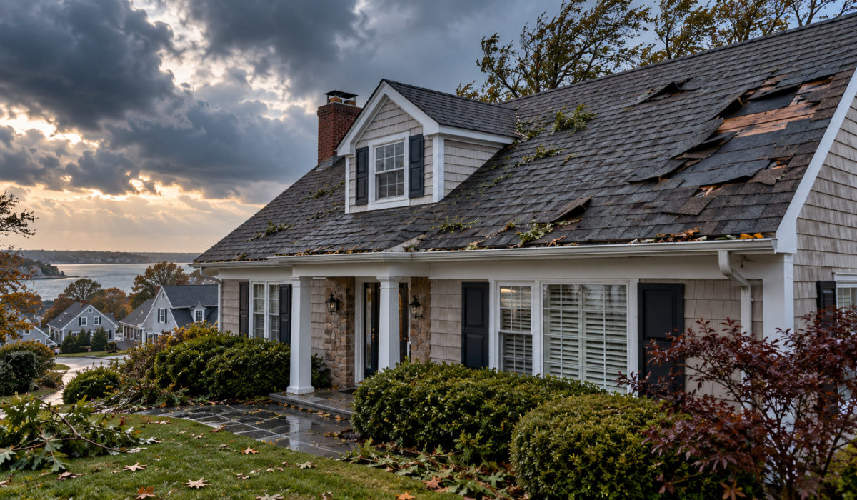 Roof Wind Damage on Long Island: 9 Signs Your Roof Needs an Inspection