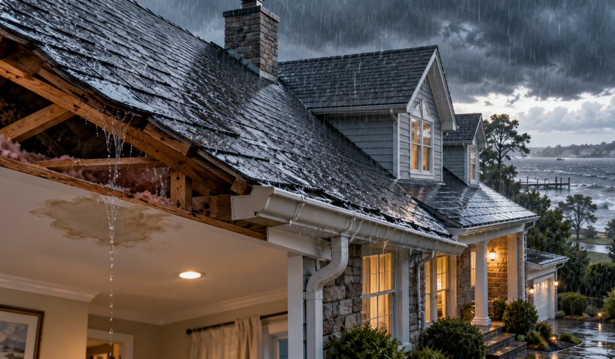 Roof Leak After Heavy Rain on Long Island? 7 Places Water May Be Getting In