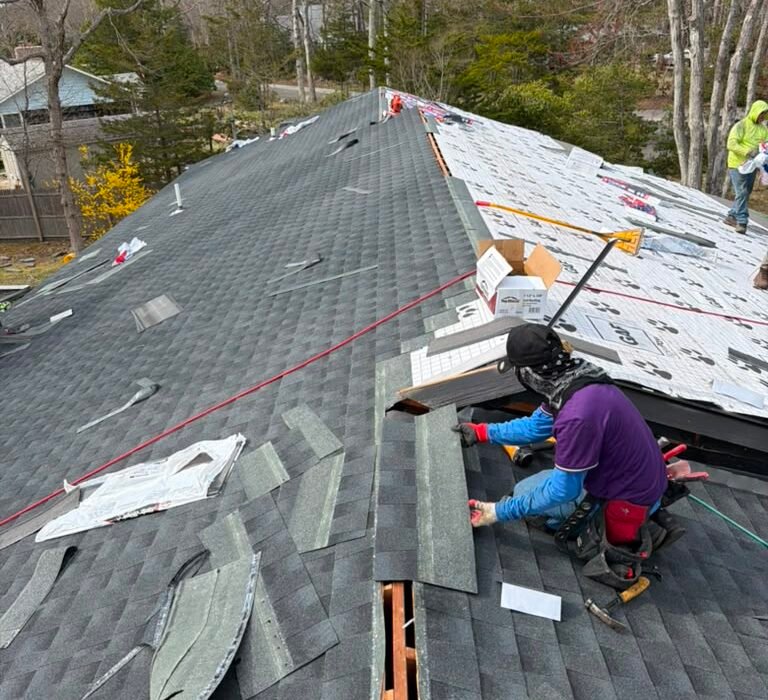Roof Repair in Sag Harbor NY for Leaks, Shingles, Flashing and Storm Damage